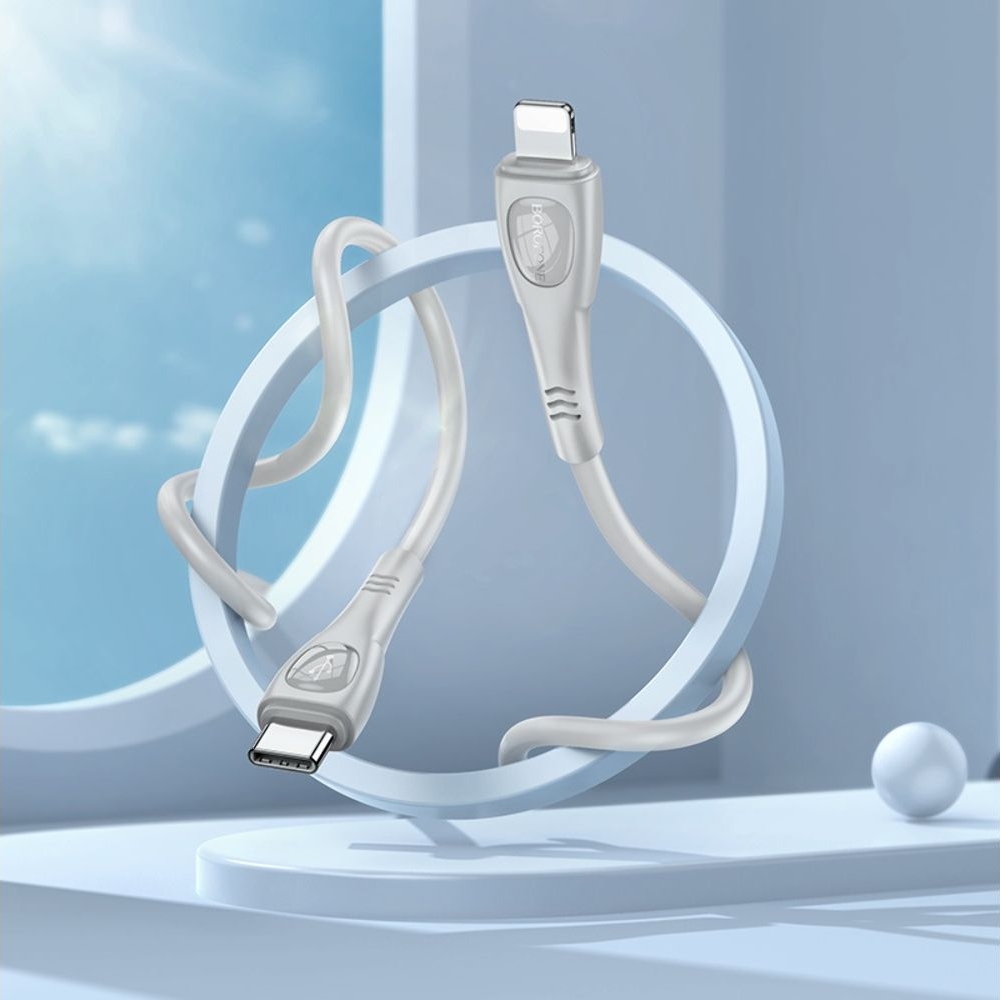 USB- Borofone BX98, Type-C  Lightning, 27 , 100 , 