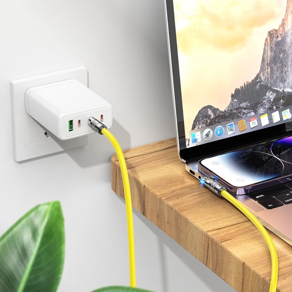 USB- Hoco U118, Type-C  Lightning, 120 , 