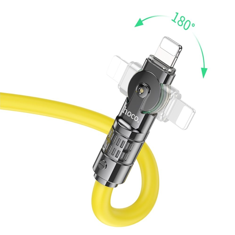 USB- Hoco U118, Type-C  Lightning, 120 , 