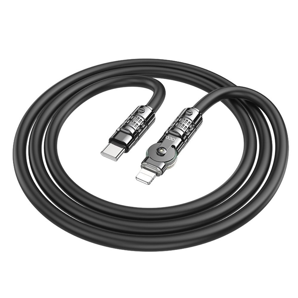 USB- Hoco U118, Type-C  Lightning, 120 , 