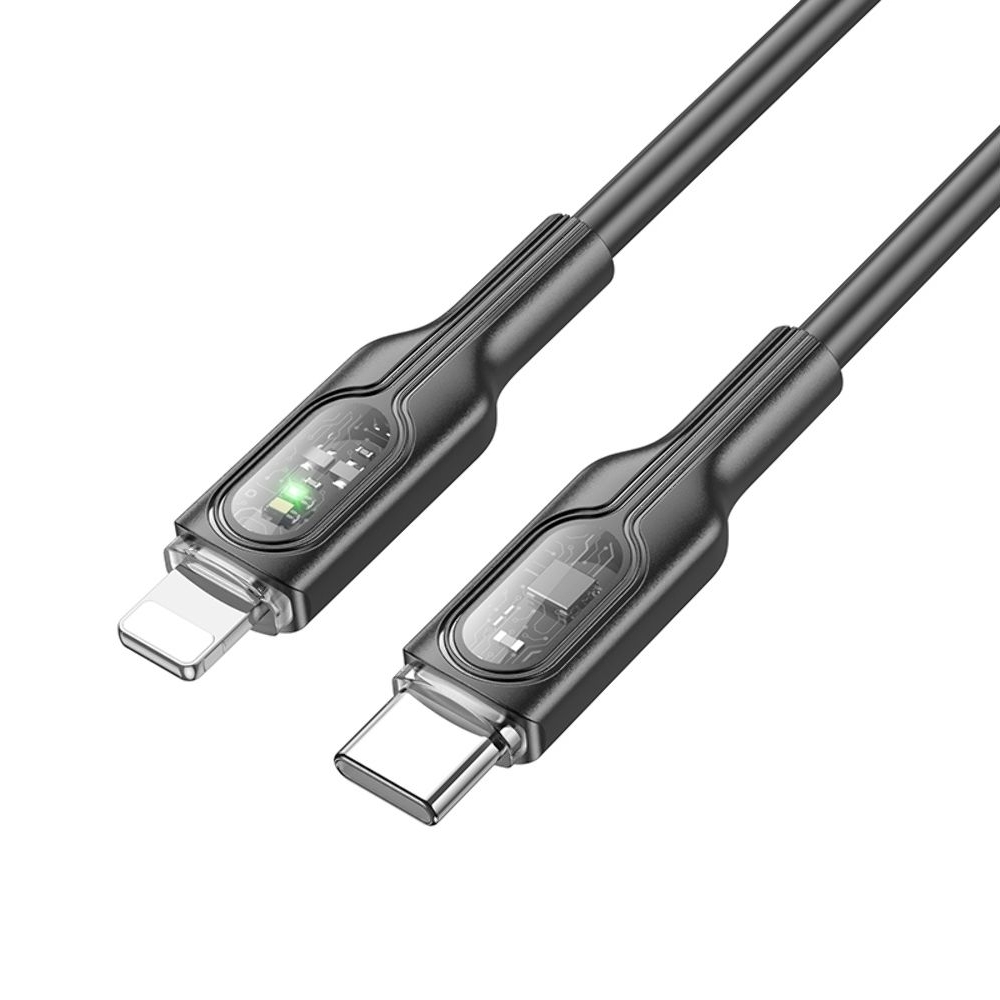 USB- Hoco U120, Type-C  Lightning, 100 , 