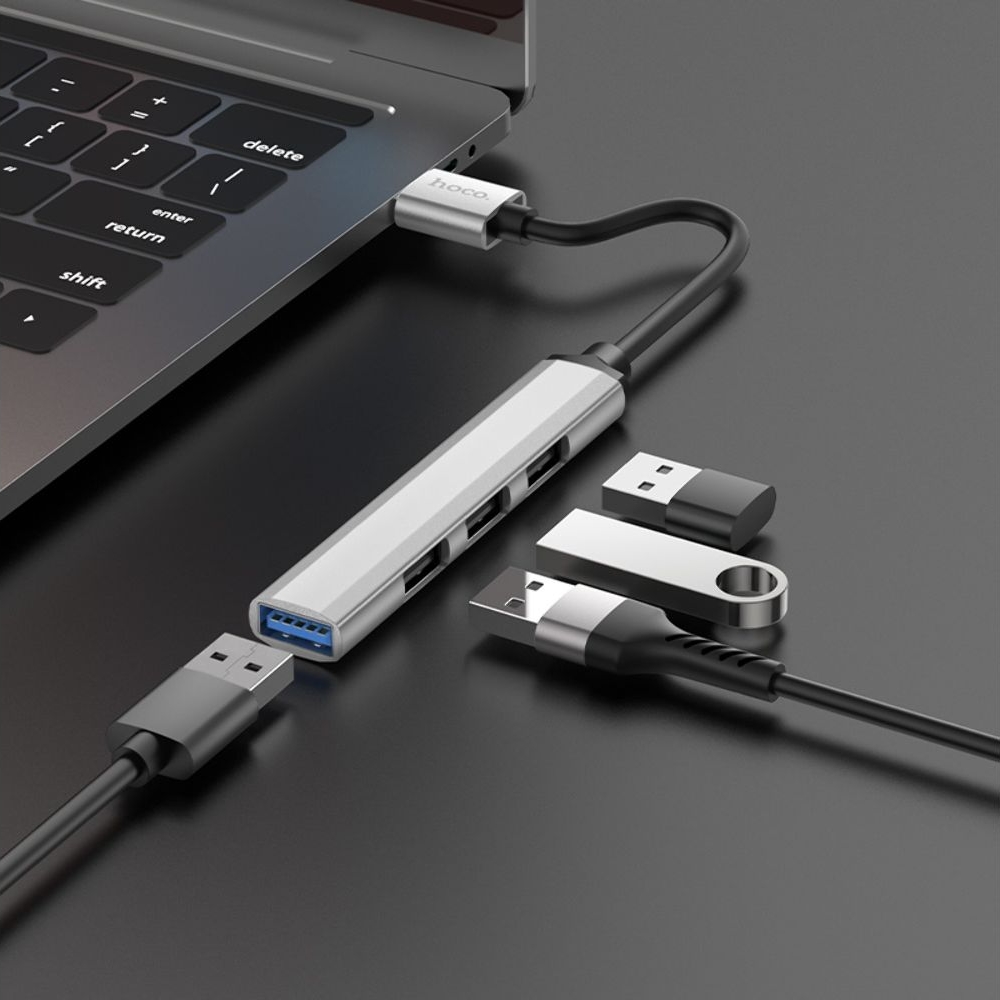   Hoco HB26 41 USB  USB 3.0 (F), 3 USB 2.0 (F) 0.13m, 