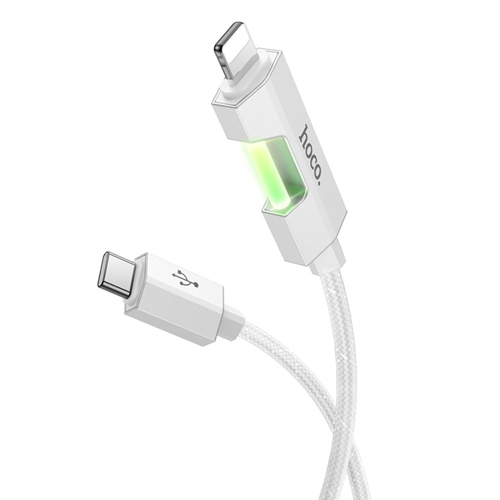USB- Hoco U123, Type-C  Lightning, 27 , 100 , 