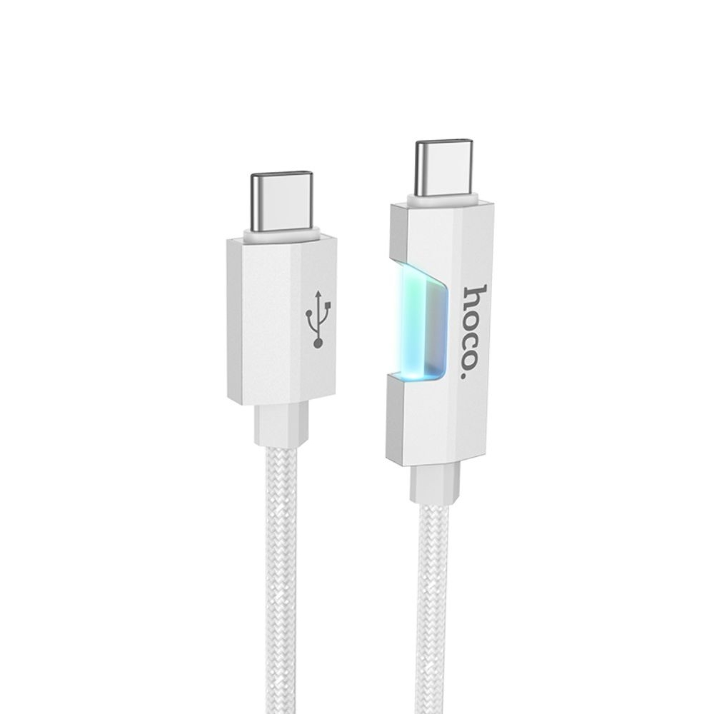 USB- Hoco U123, Type-C  Type-C, PowerDelivery (60 ), 100 , 