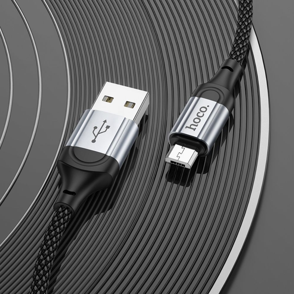 USB- Hoco X102, MicroUSB, 