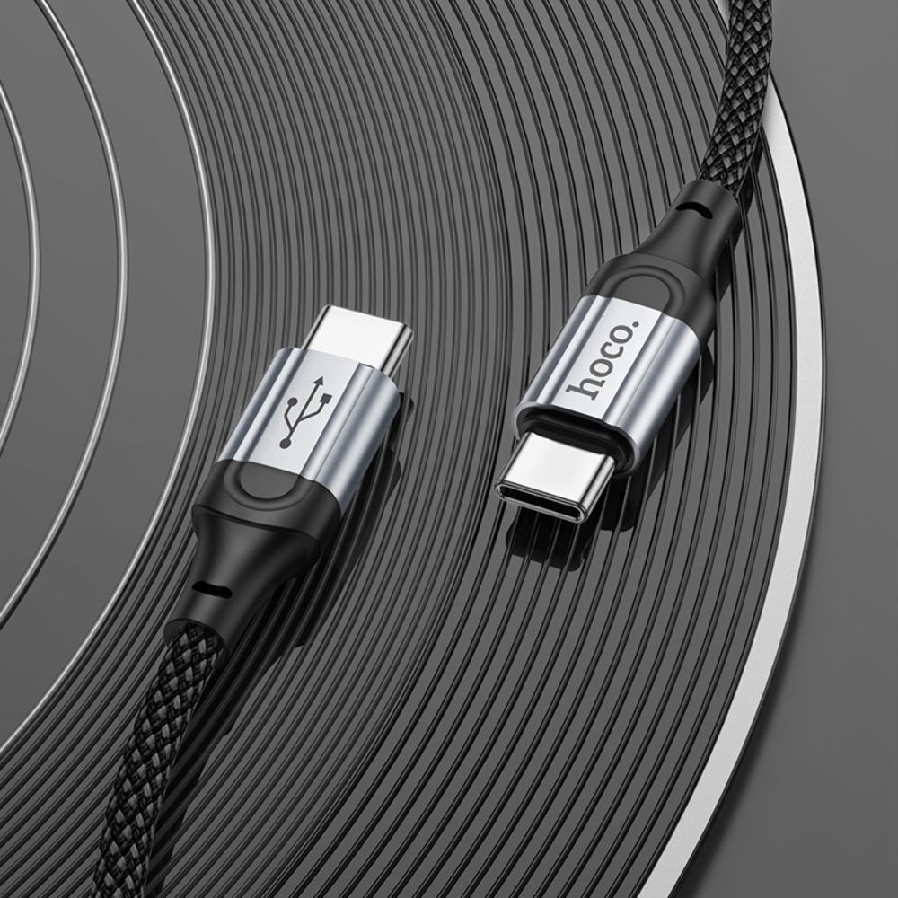 USB- Hoco X102, Type-C  Type-C, Power Delivery (60 ),