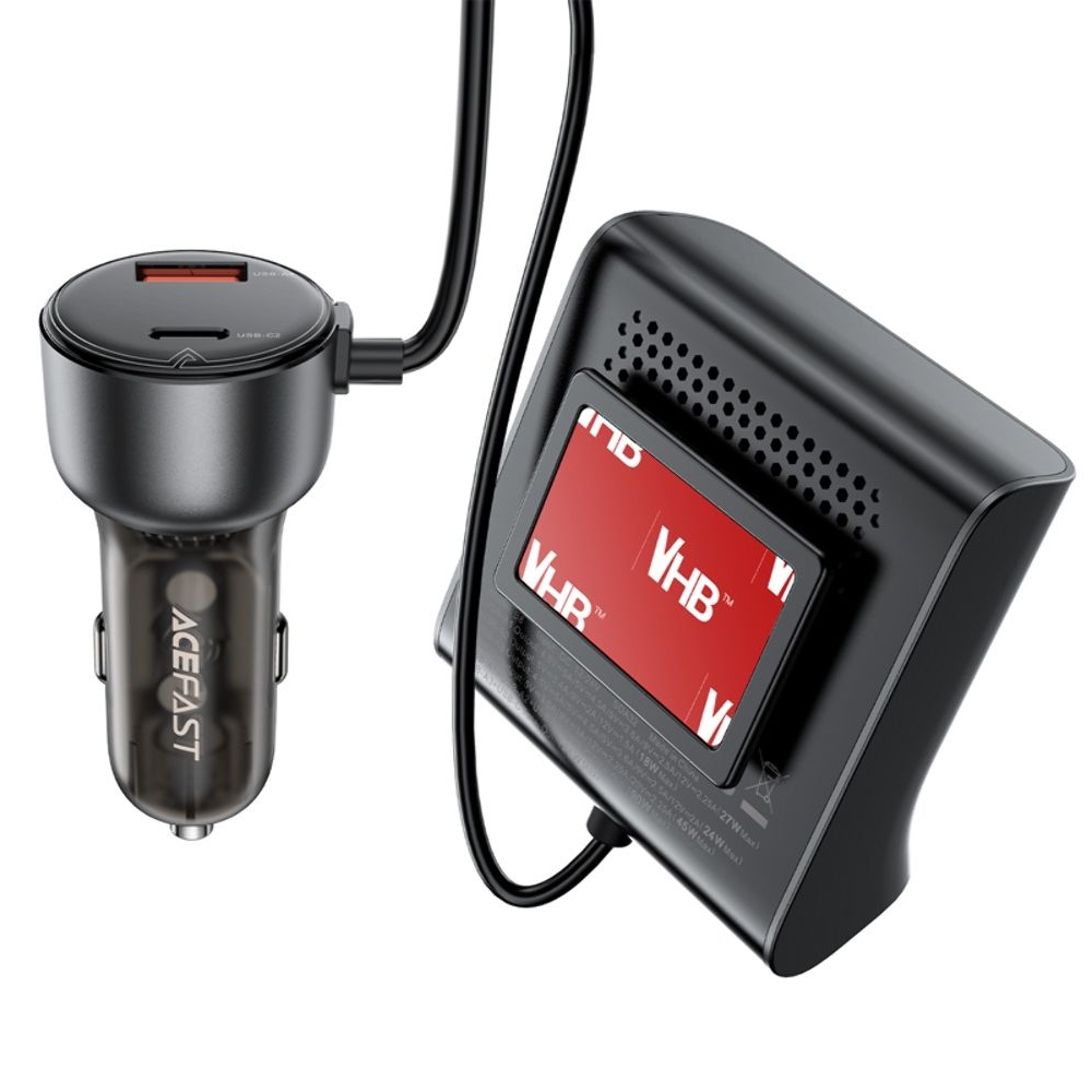    Acefast B11, 3 USB, Type-C, Quick Charge, Power Delivery (138 ),  ,  | ,  