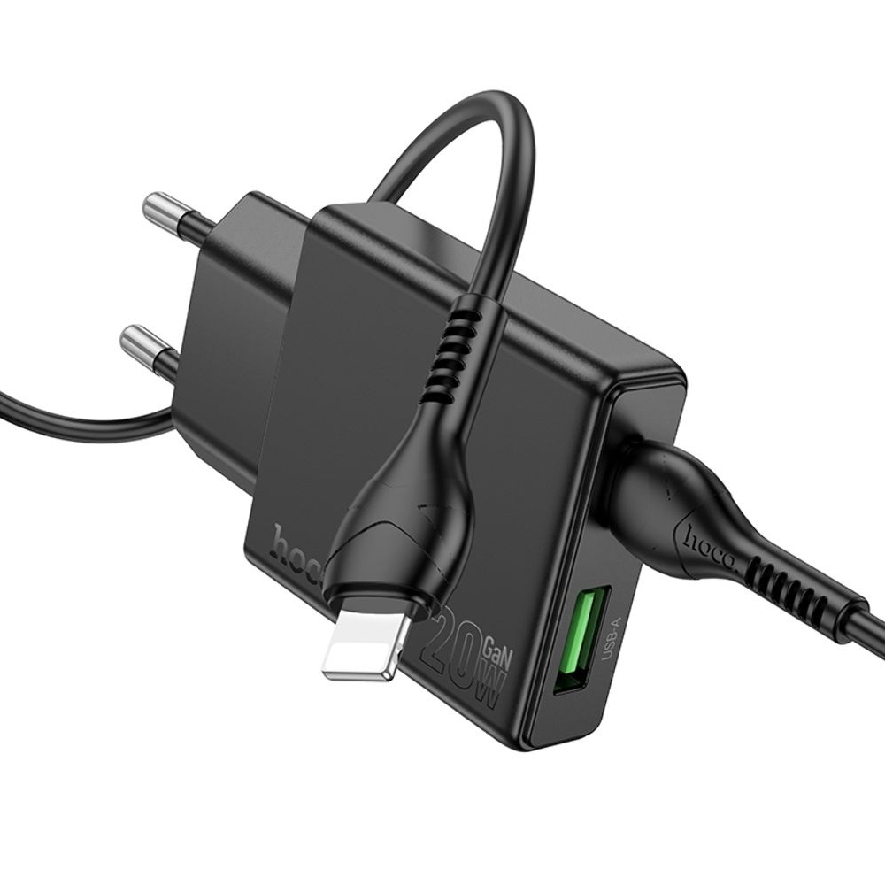    Hoco N38 USB/ Type-C, Quick Charge, PowerDelivery,   Type-C  Lightning, 