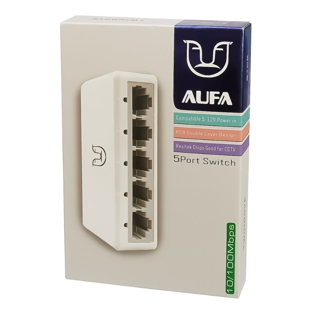  Alfa S105 switch 10/100Mbps 5 , 