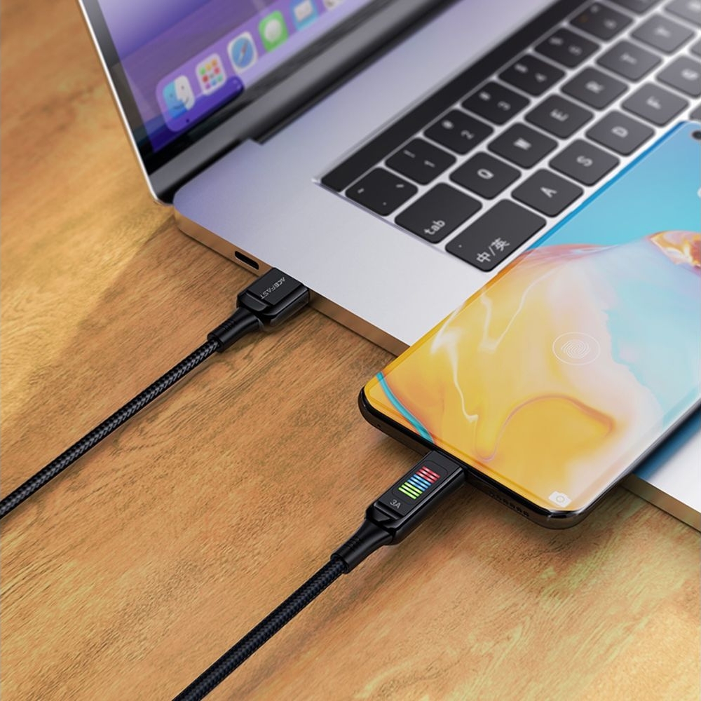  Acefast C7-04   USB-A to USB-C 1,2m, 