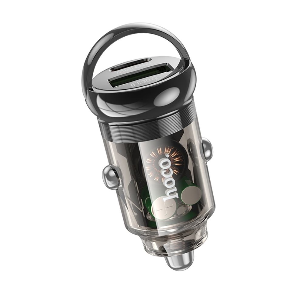   Hoco Z53A USB/ Type-C, Power Delivery (30 ), Quick Charge, transparent,  | ,  