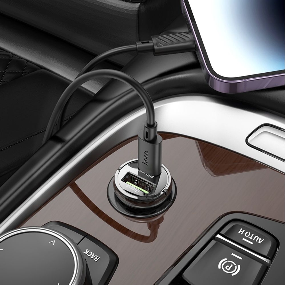    Hoco Z53A USB/ Type-C, Power Delivery (30 ), Quick Charge, transparent,  +  Type-C  Lightning | ,  