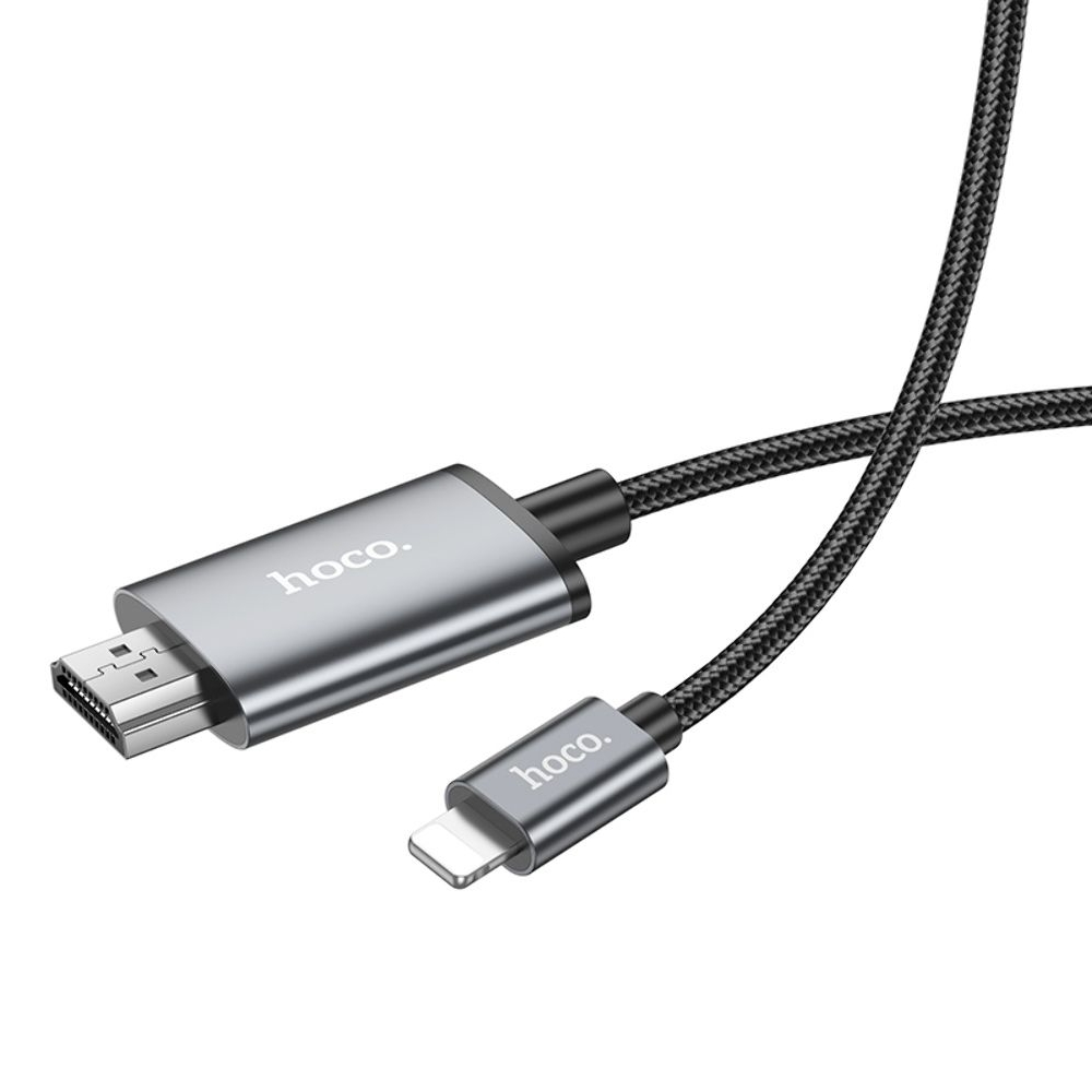  Hoco UA27 Lightning to HD TV 1m metal, 