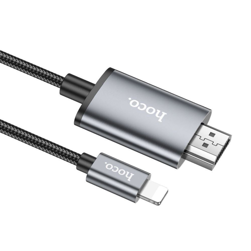  Hoco UA27 Lightning to HD TV 1m metal, 