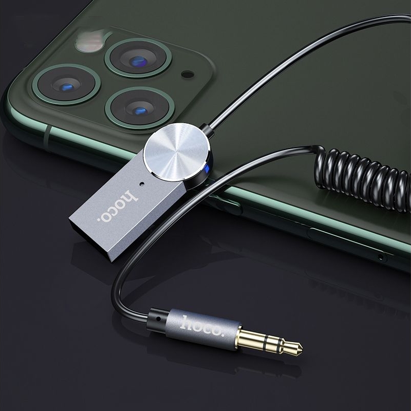 AUX  Hoco DUP02, Bluetooth to Jack 3.5   , 