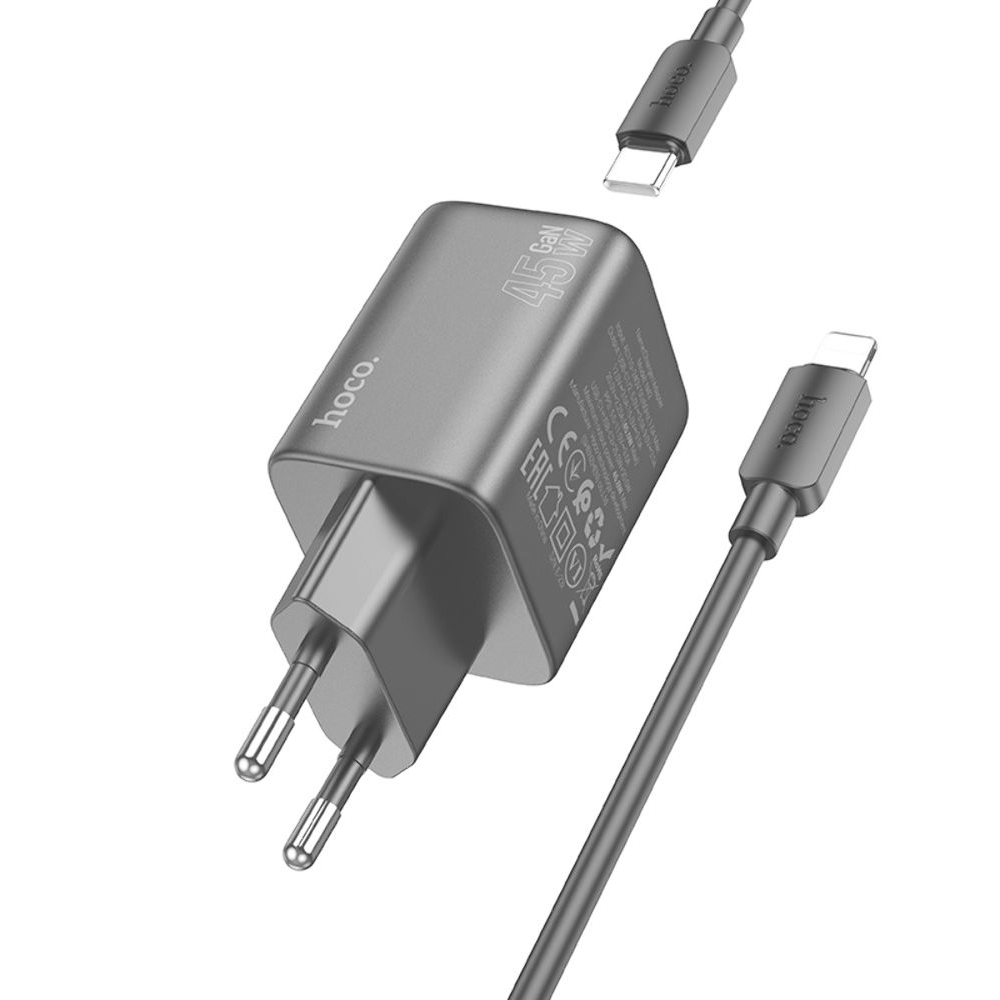    Hoco N42 2 Type-C Power Delivery (45 ),  +  Type-C  Lightning
