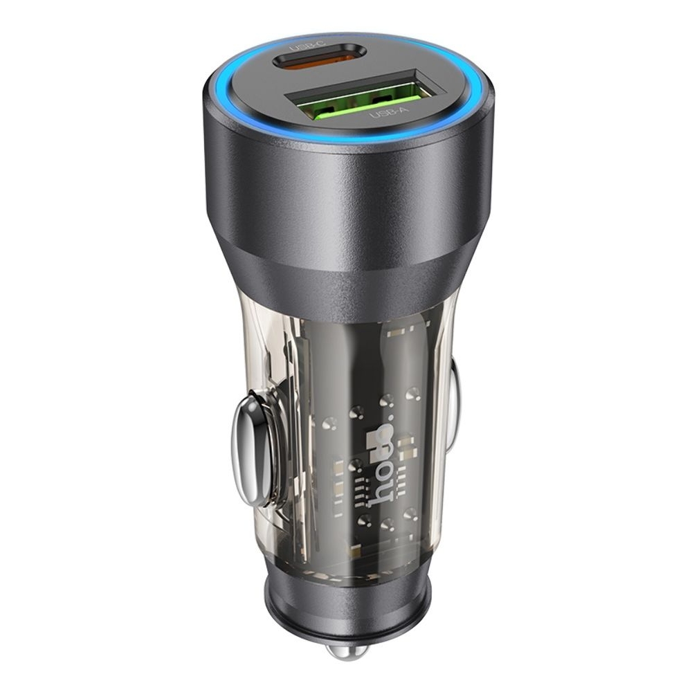    Hoco NZ12A USB/ Type-C PD 43W transparent,  | ,  