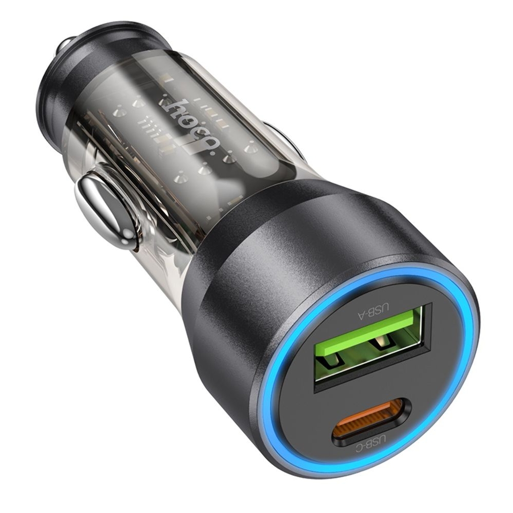    Hoco NZ12A USB/ Type-C PD 43W transparent,  | ,  
