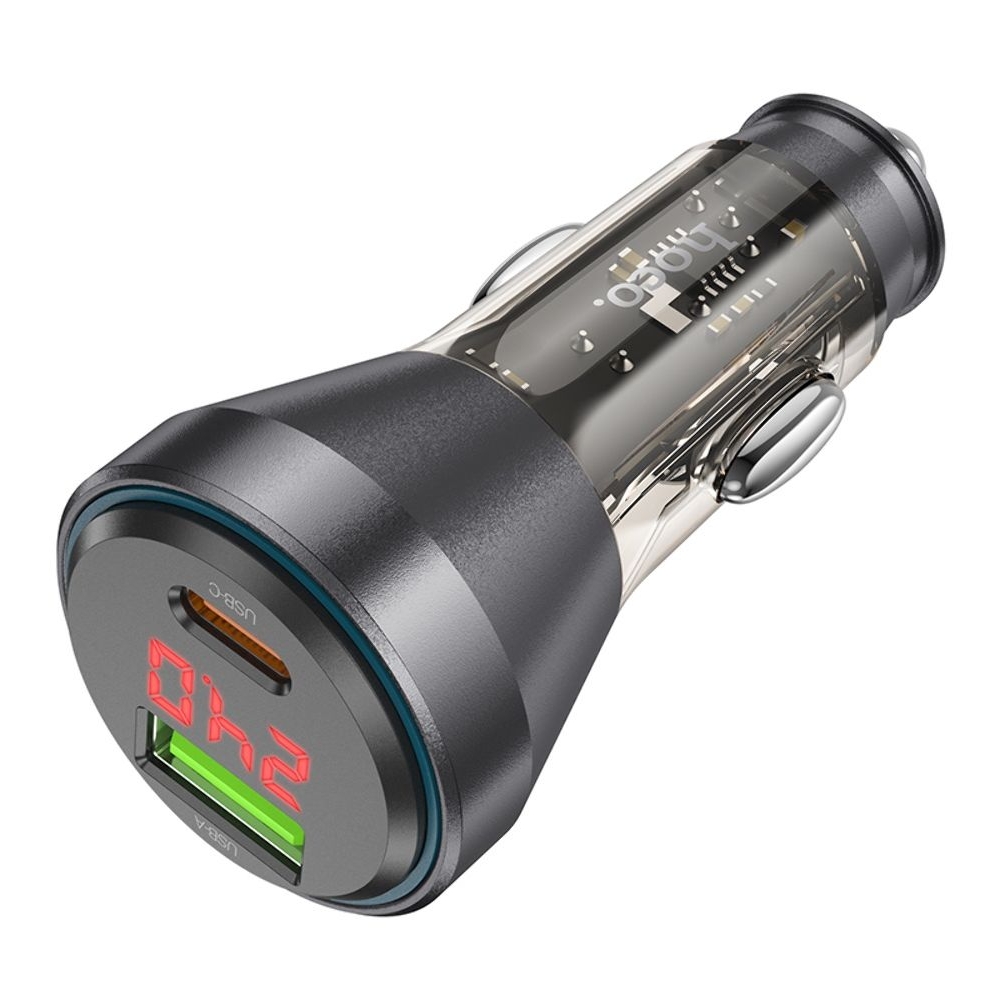    Hoco NZ12B USB/ Type-C PD 48W   transparent,  | ,  