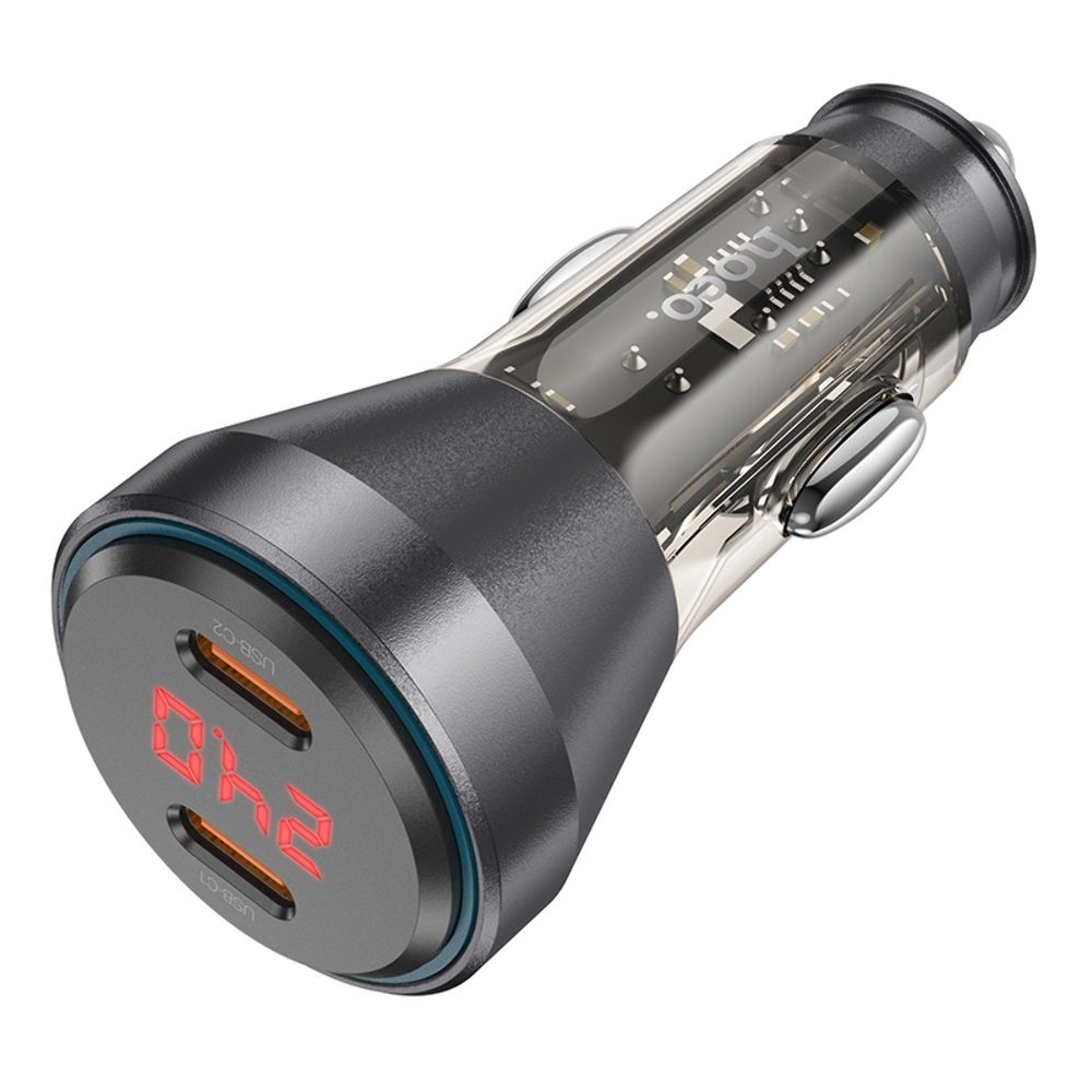    Hoco NZ12C 2 Type-C PD 60W   transparent,  | ,  