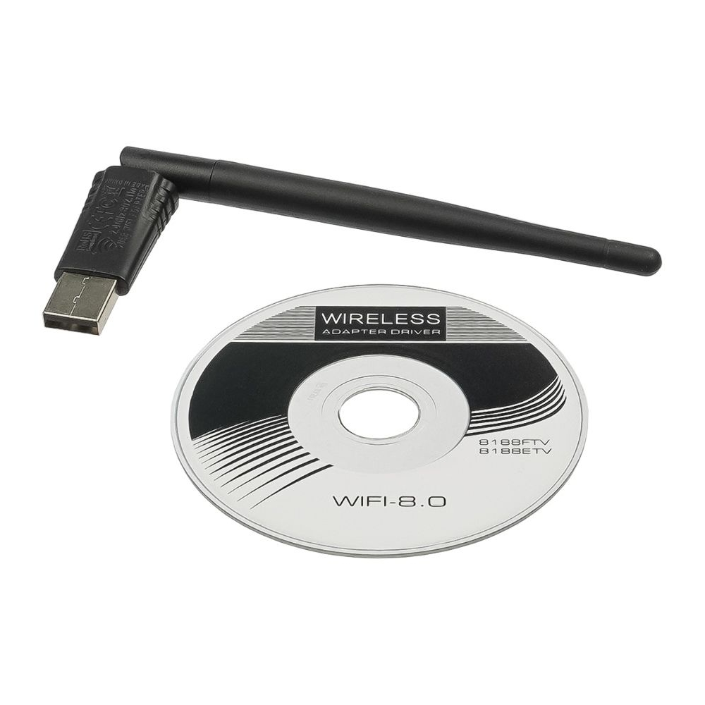 Wi-Fi  Alfa W114 USB 150Mbps IPTV / DVR RECEIVER 3DBi black