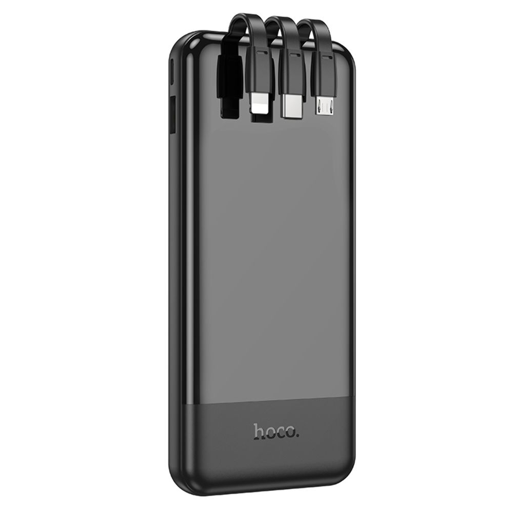 Power bank Hoco J114, 10000 mAh,  ,   3  1, Type-C, Lightning, MicroUSB, 