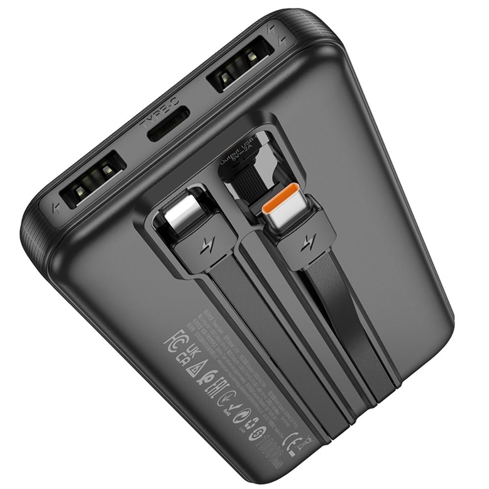 Power bank Hoco J118, 10000 mAh,   2  1 Type-C, Lightning, 