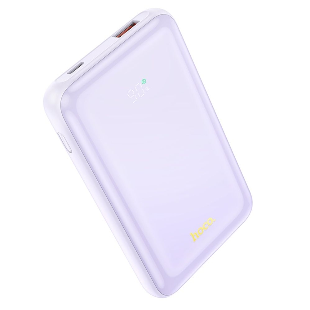 Power bank Hoco Q21, 10000 mAh, 22.5 , Power Delivery (20 )   purple