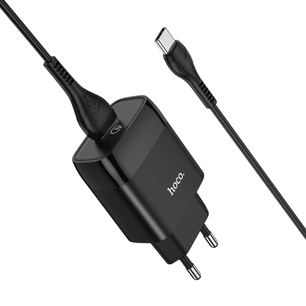    Hoco C72Q USB QC  +  USB to Type-C