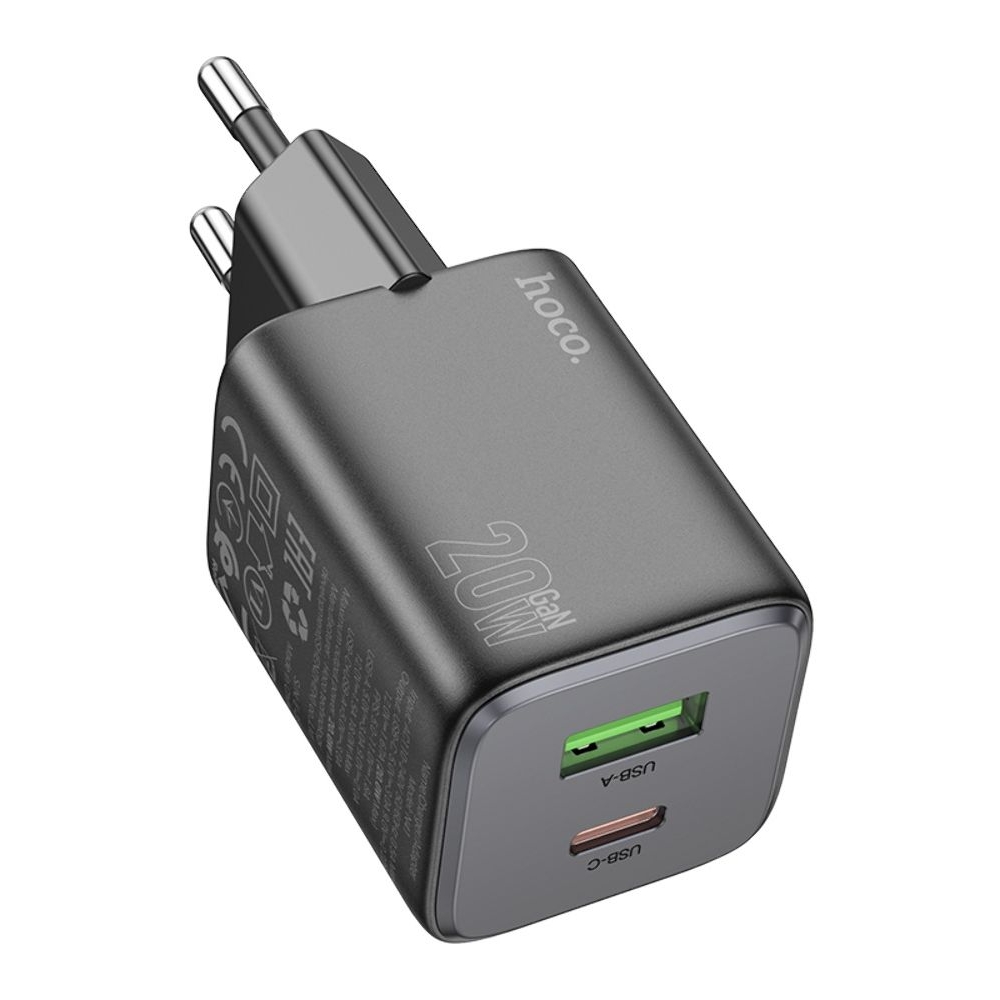    Hoco N41 USB/ Type-C PD QC black