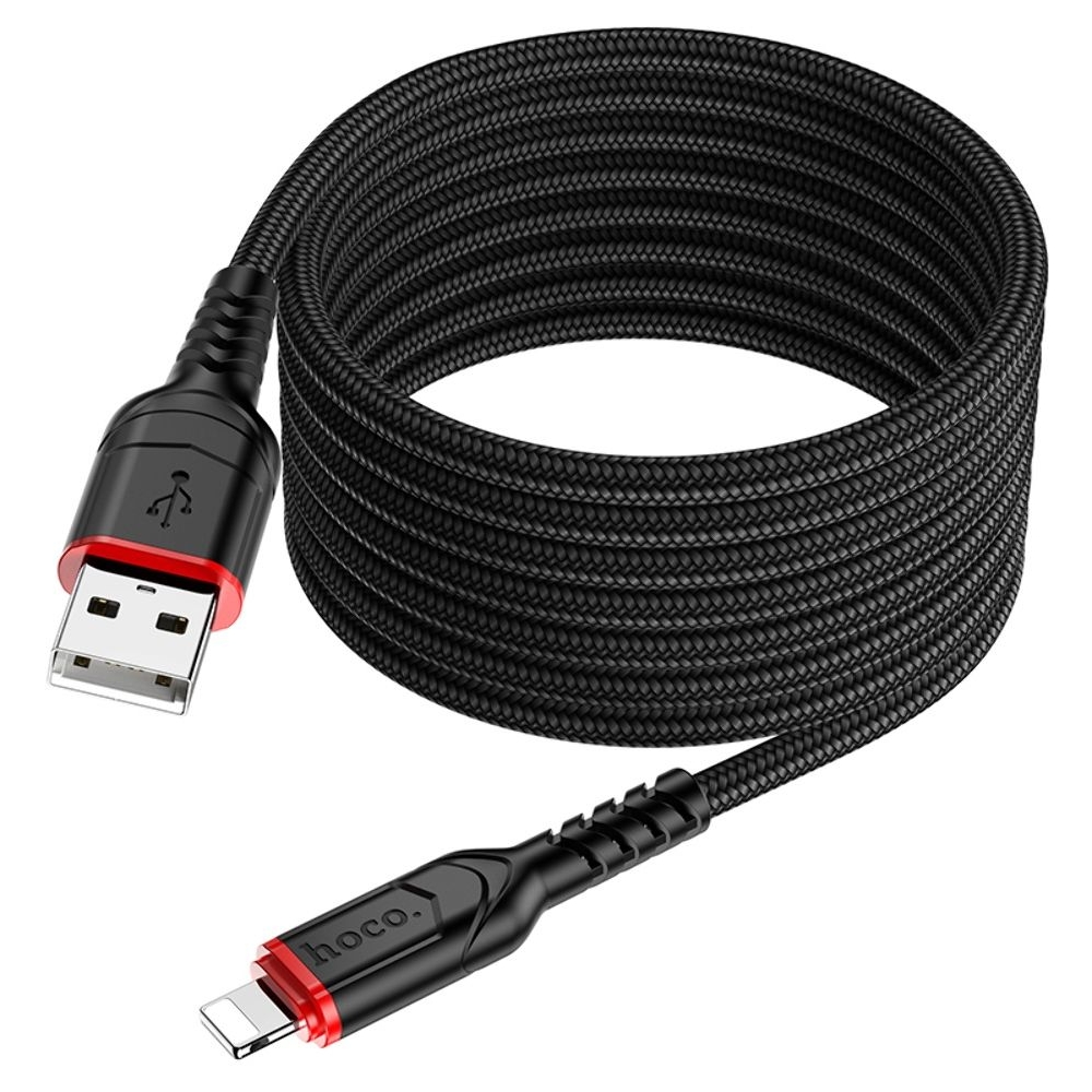  Hoco X59 USB to Lightning 2m black