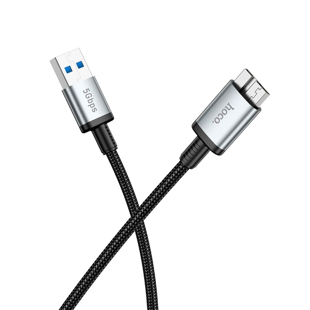   Hoco US10 USB to Micro USB3.0 5Gbit/s 0.5m black