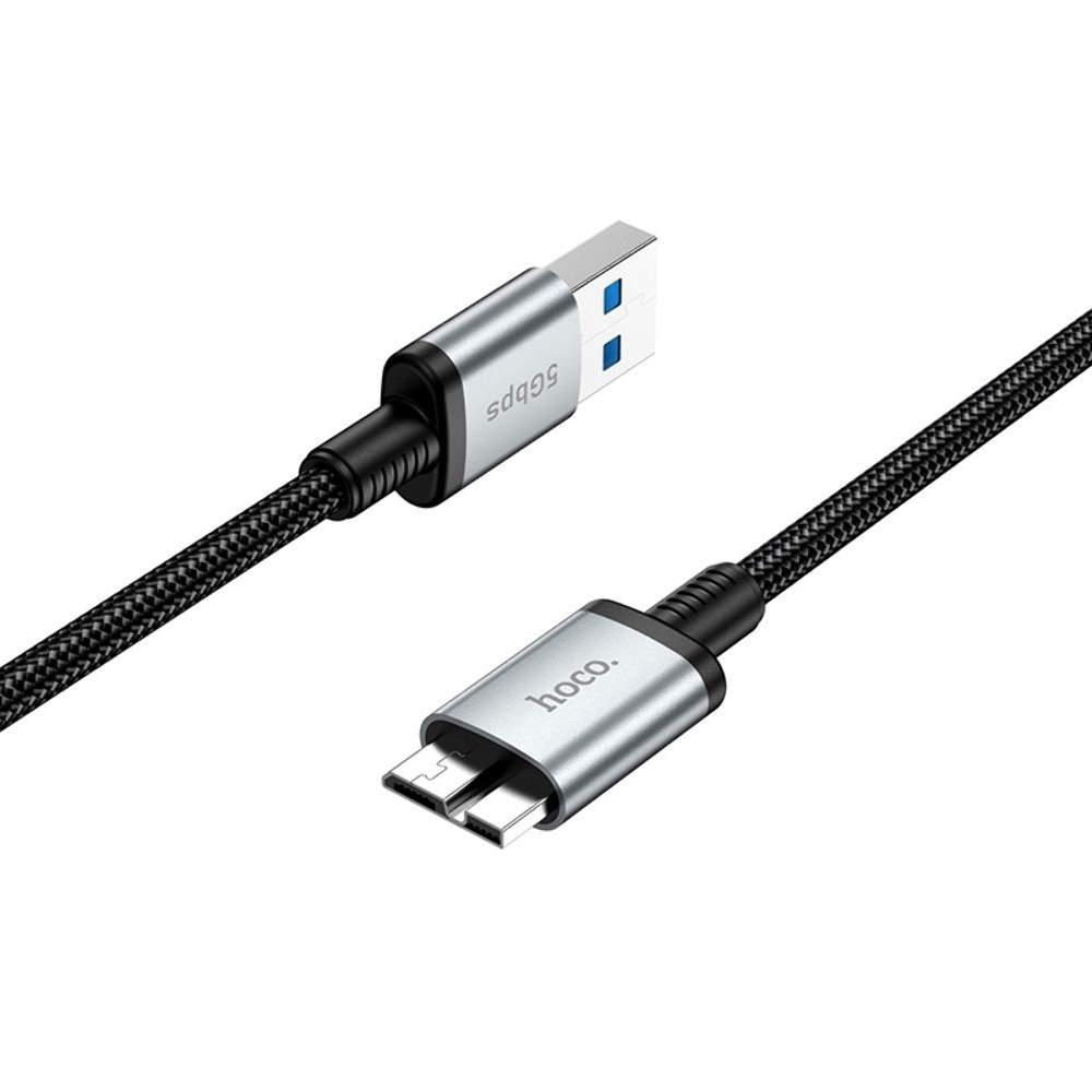   Hoco US10 USB to Micro USB3.0 5Gbit/s 0.5m black