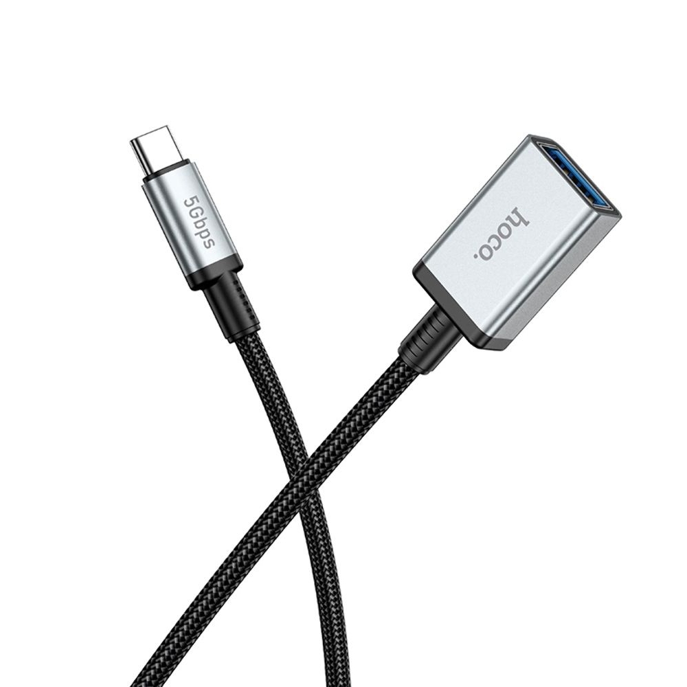   Hoco US10  Type-C to USB (F) USB3.0 5Gbit/s 0.5m black