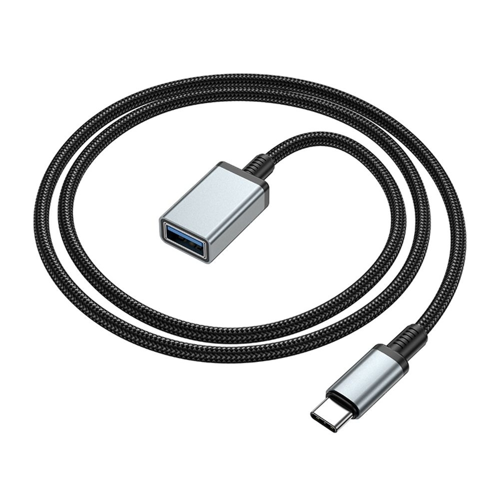   Hoco US10  Type-C to USB (F) USB3.0 5Gbit/s 0.5m black