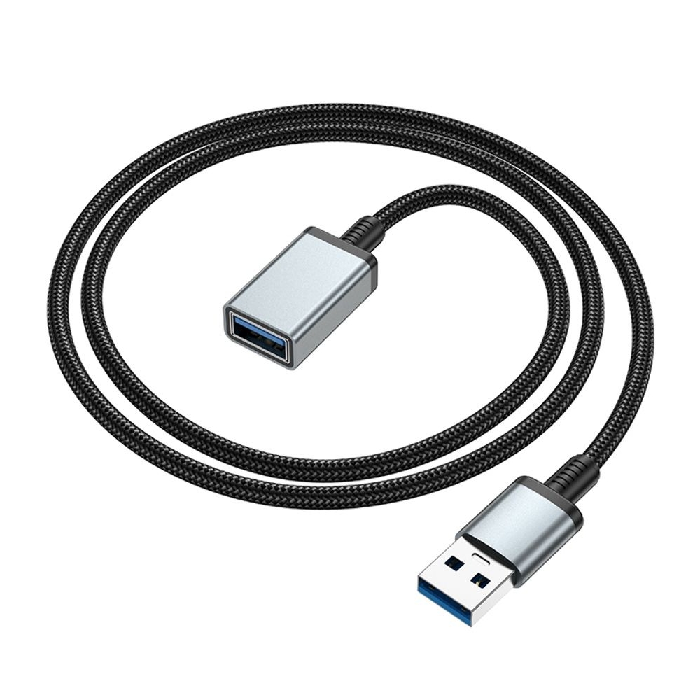   Hoco US10  USB to USB (F) USB3.0 5Gbit/s 0.5m black