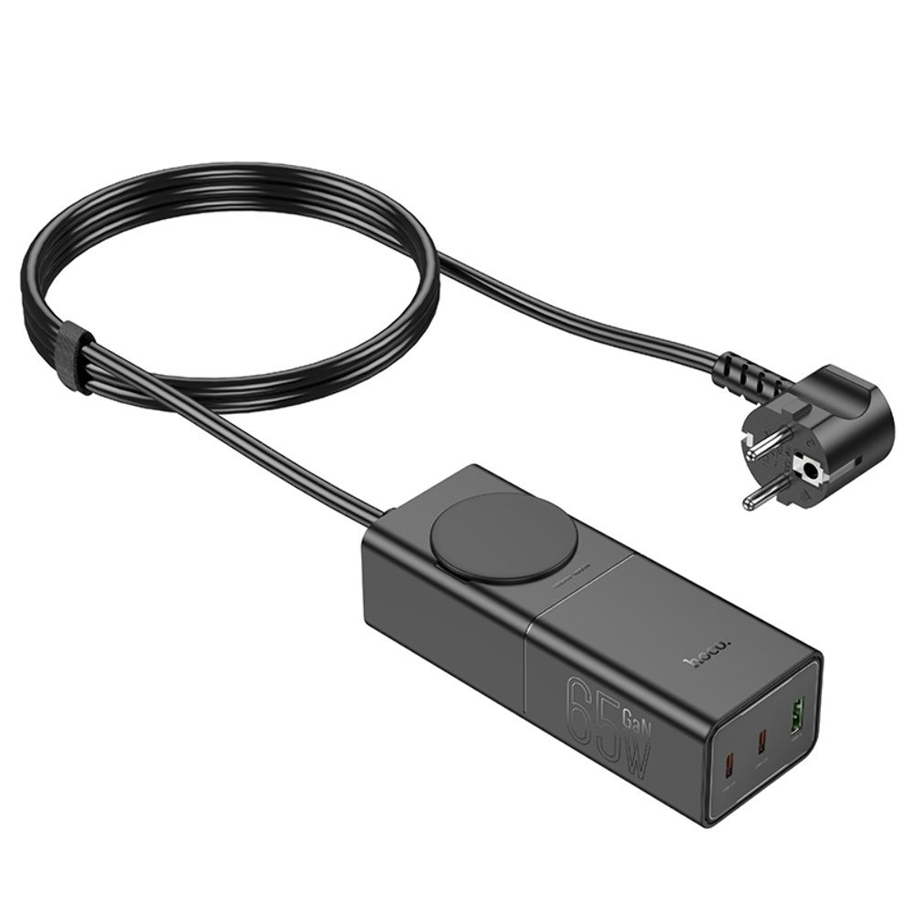     Hoco NS4 USB/ 2 Type-C PD 65W black