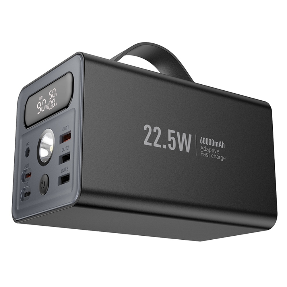 Power bank Hoco J138 60000mAh 22.5W PD 20W   black