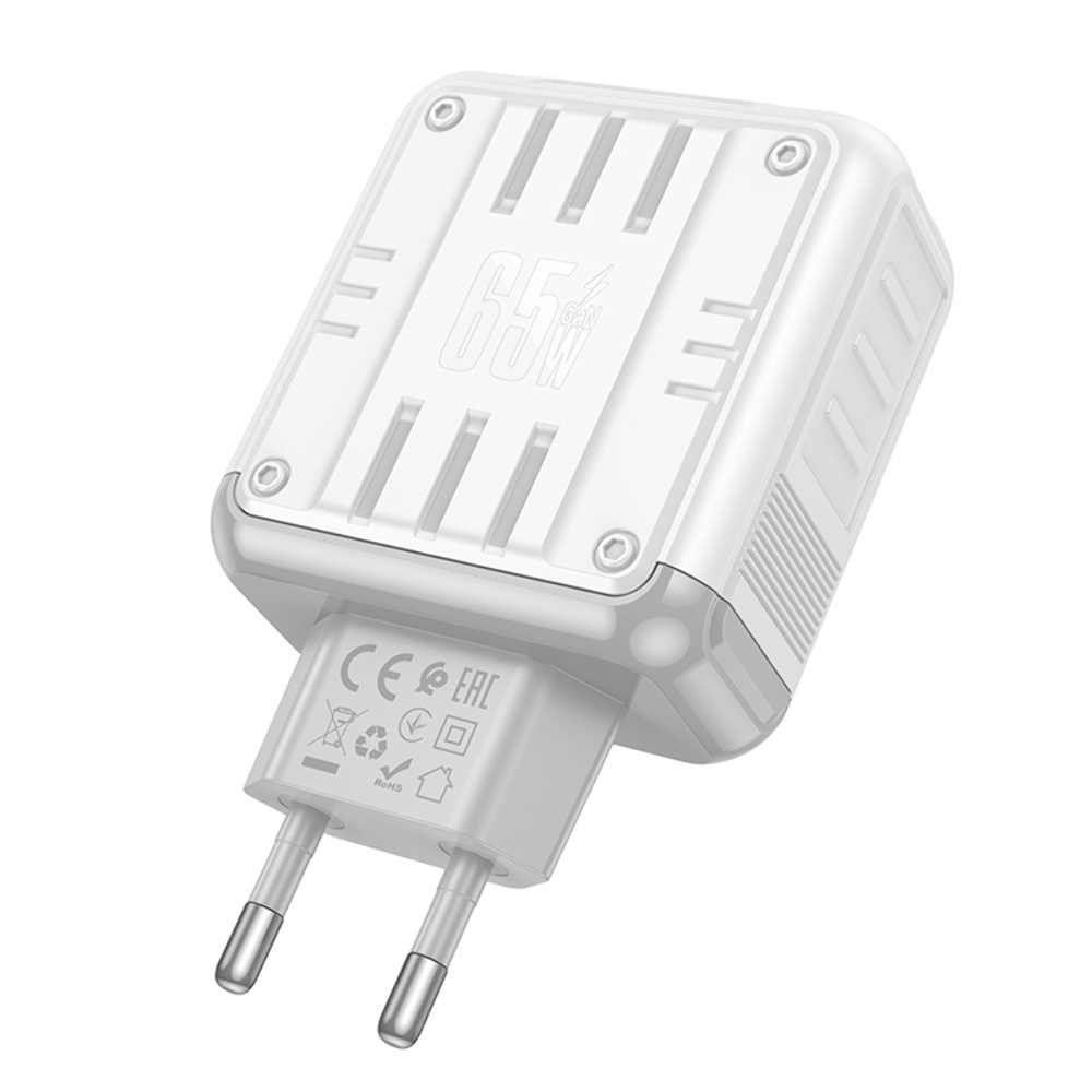    Hoco C138A USB/ Type-C PD 65W white