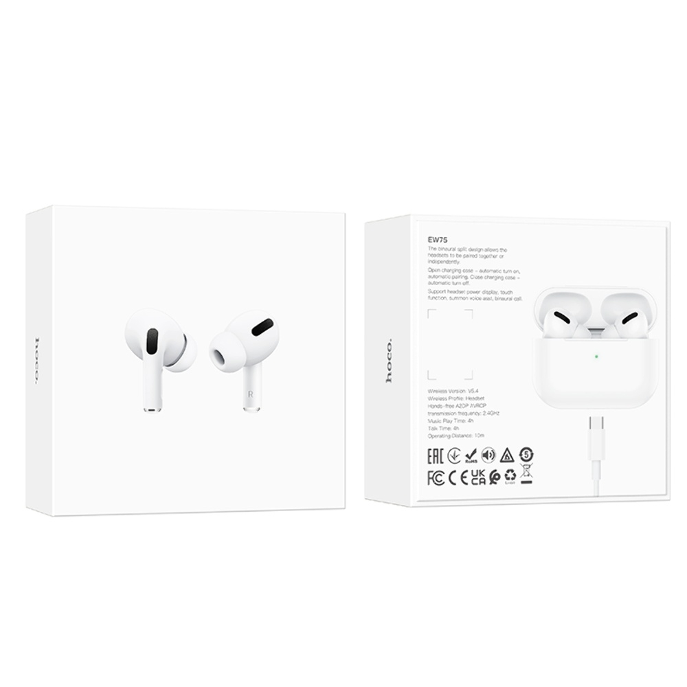  TWS  Hoco EW75  white
