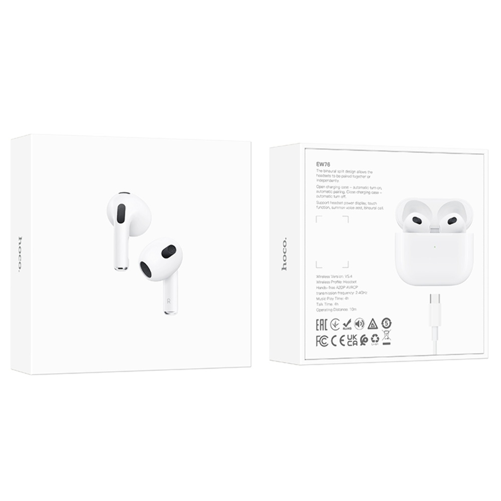  TWS  Hoco EW76  white