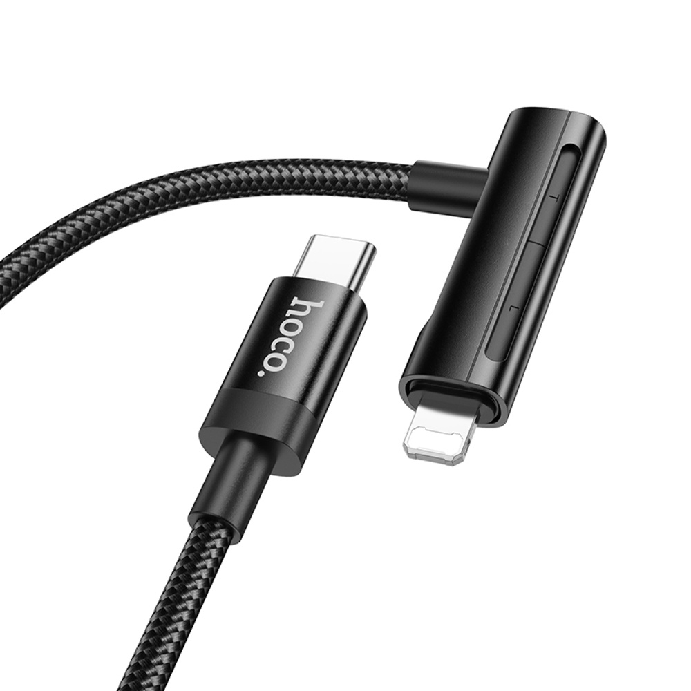  Hoco U135 21 Type-C to Lightning/ Type-C 1.2m black