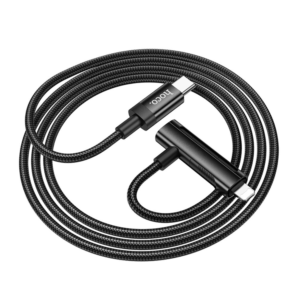  Hoco U135 21 Type-C to Lightning/ Type-C 1.2m black