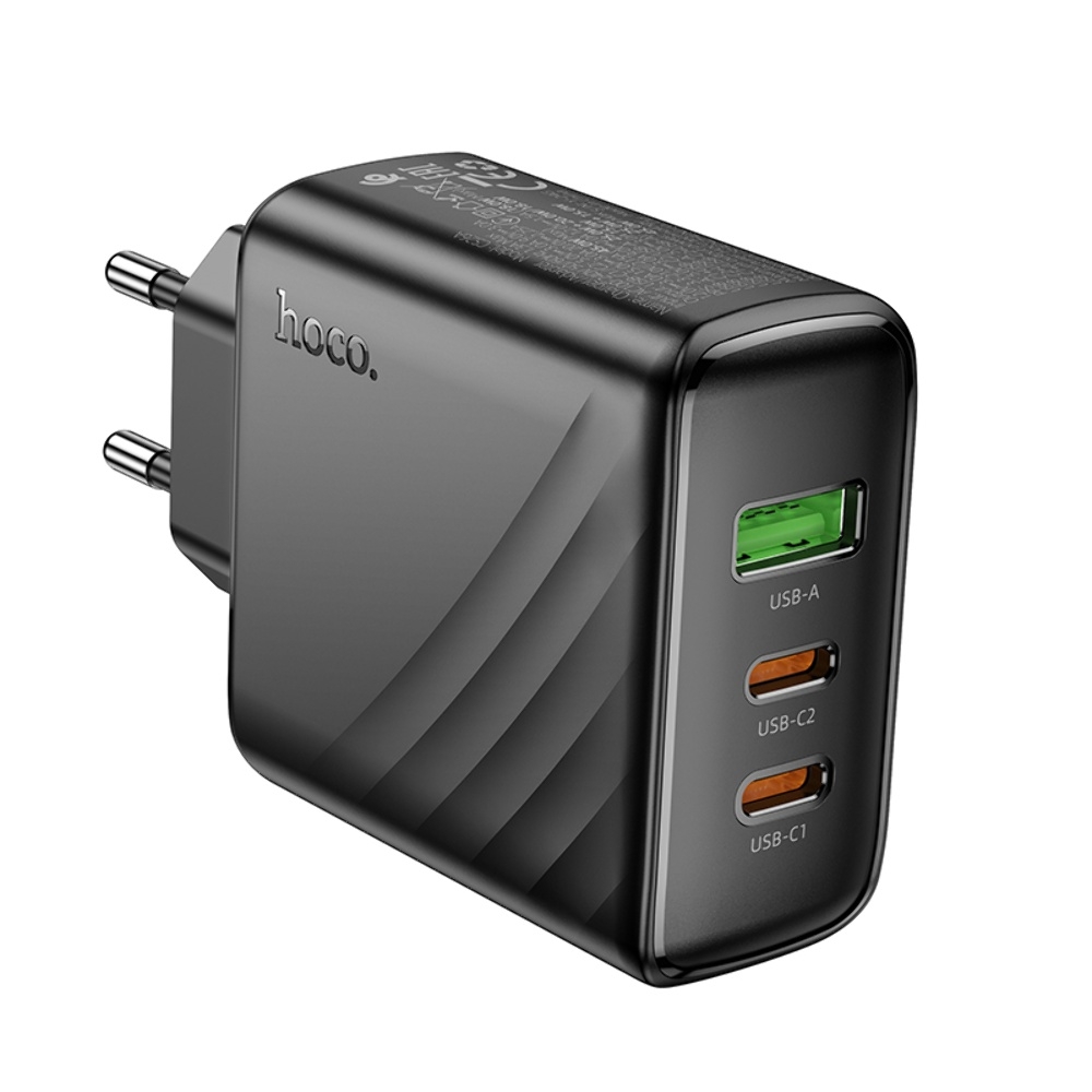    Hoco CS26A USB/ 2 Type-C PD 45W black