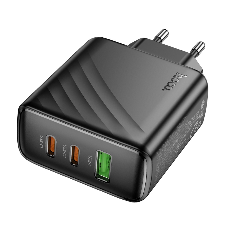    Hoco CS26A USB/ 2 Type-C PD 45W black