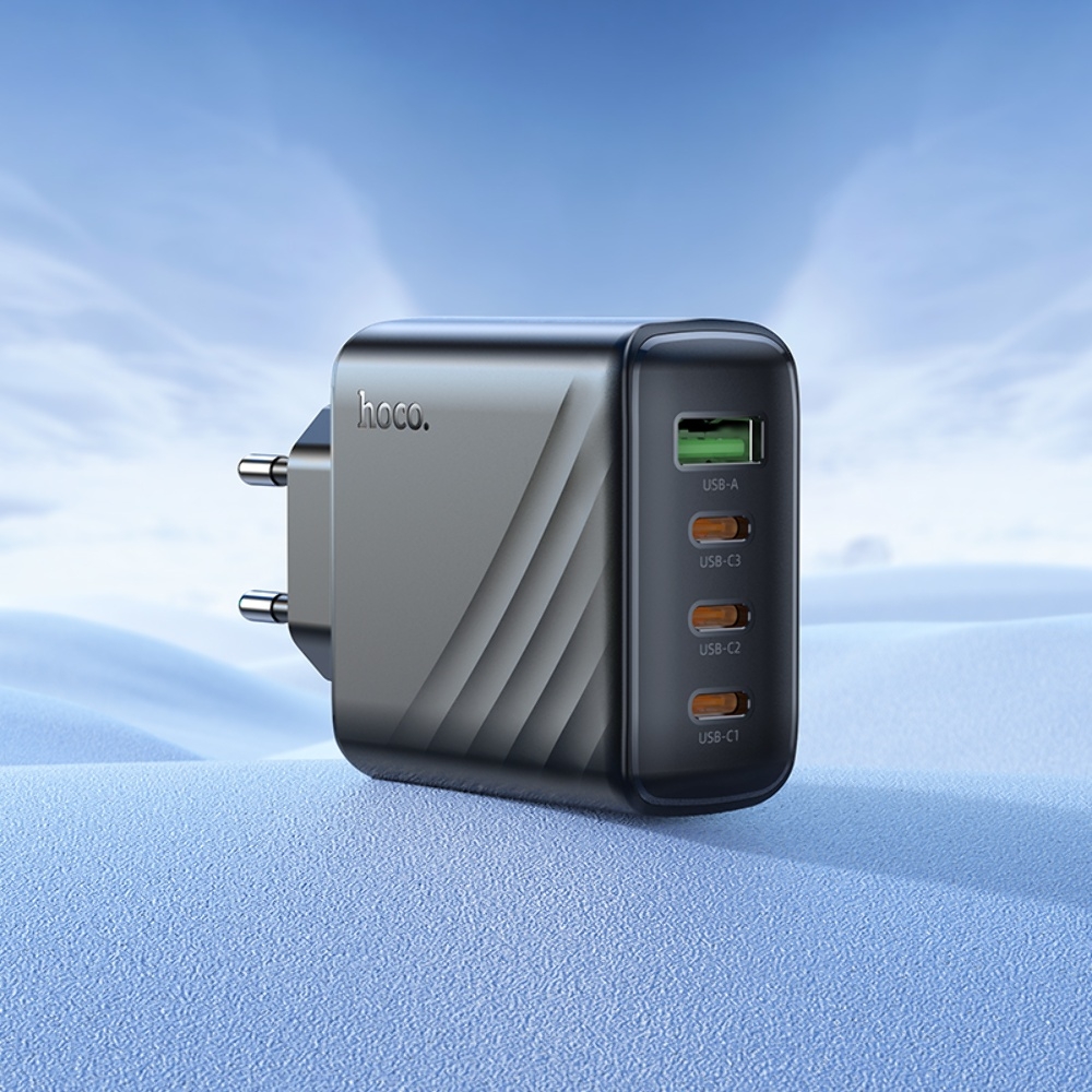    Hoco CS27A USB/ 3 Type-C PD 67W black