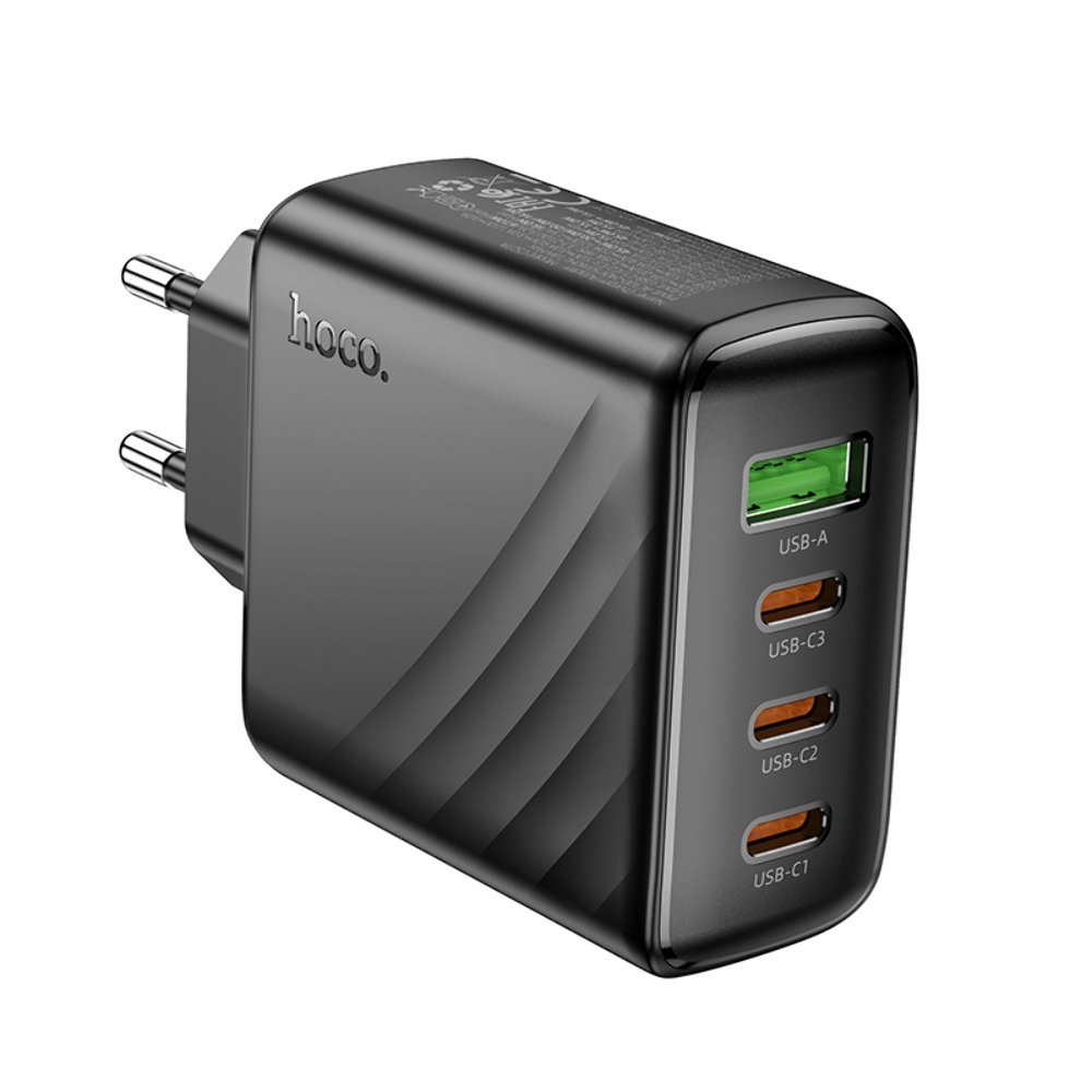    Hoco CS27A USB/ 3 Type-C PD 67W black