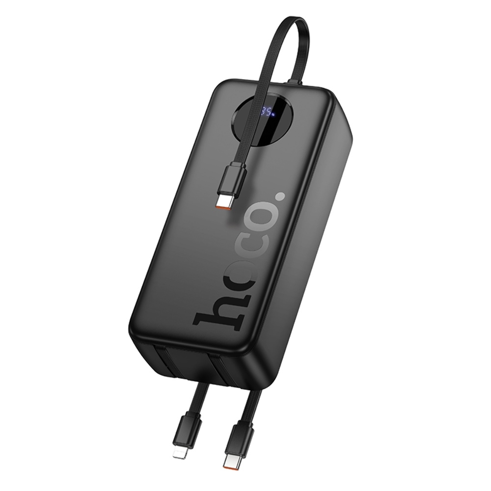 Power bank Hoco J132B 30000mAh 22.5W+ PD 20W +  31 Type-C/ Lightning/ MicroUSB black