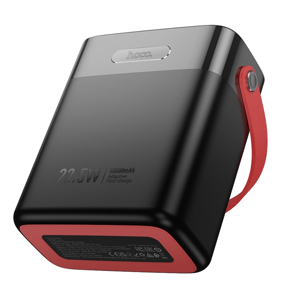 Power bank Hoco J143 80000mAh 22.5W + PD 20W black
