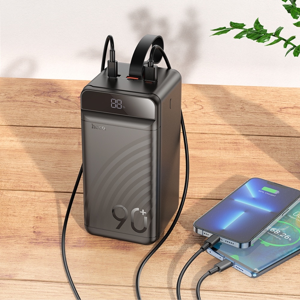 Power bank Hoco J123D 90000mAh 22.5W PD 20W   black